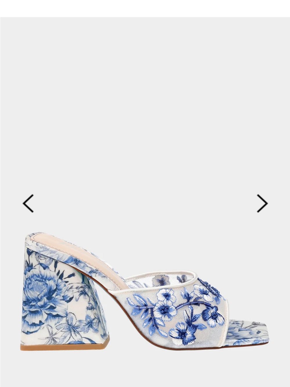 Betsey Johnson ROO BLUE FLORAL